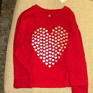 Baby gap heart long sleeve shirt